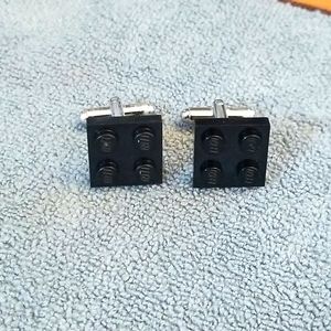 Lego Cufflinks Black